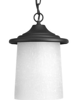 Essential Collection One-Light Hanging Lantern in Black - Retail $57.46