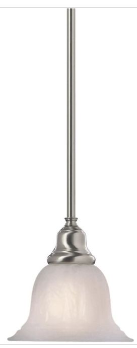 Richland Mini Pendant Satin Nickel - Retail $101.00