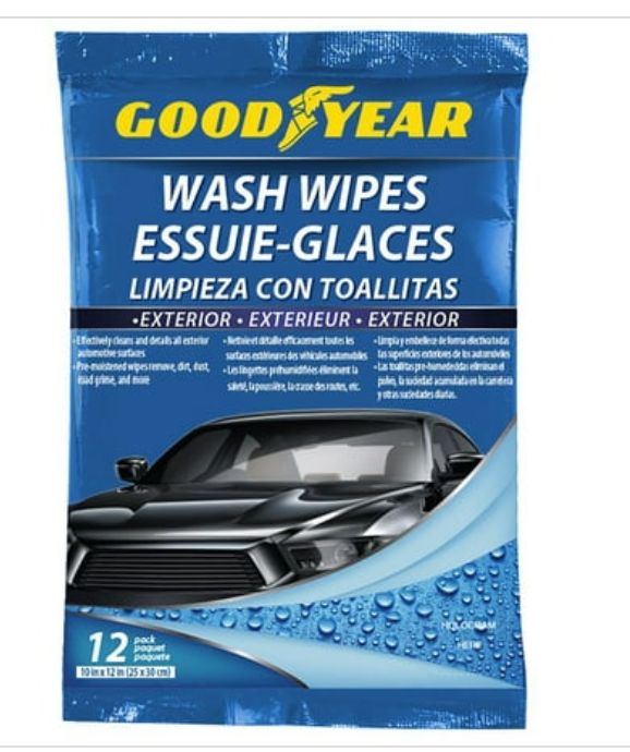 Goodyear GY3253 Car Detailing Exterior Surface Cleaning Wipes - Retail $ 11.50