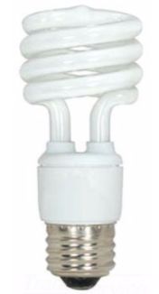 Satco Screw-in CFL,Max. Overall Bulb 4-1/8&quot; L - Retail $6.02