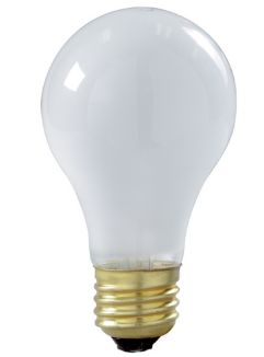 Satco Lighting S3928 Pack of (2) 75 Watt Dimmable A19 Medium (E26) Incandescent Bulbs - 2700K Frosted Bulbs Bulbs Incandescent