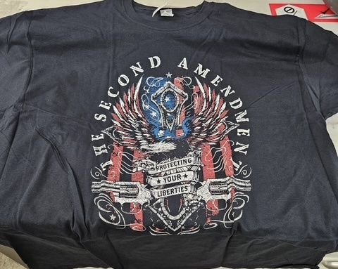 Men&#39;s Americana T-Shirts, type: 2nd Amendment, Size: Large