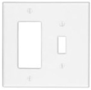 Wall Plate 2g Tgldecr Mid Wht