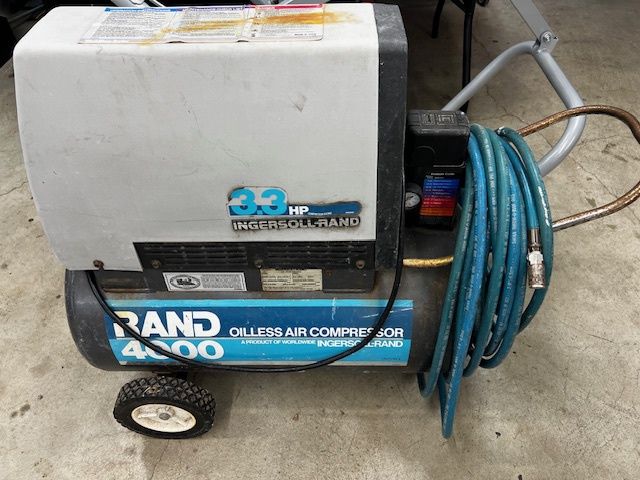 Rand 4000 Oilless Air Compressor
