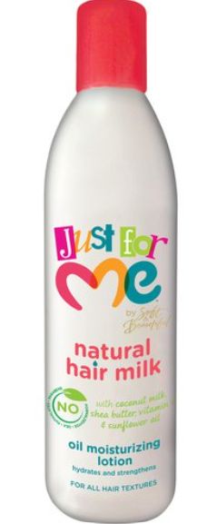 Just for Me Oil Moisturizing Hair Milk 10 Fl Oz. All Hair Types - Retail $9.60