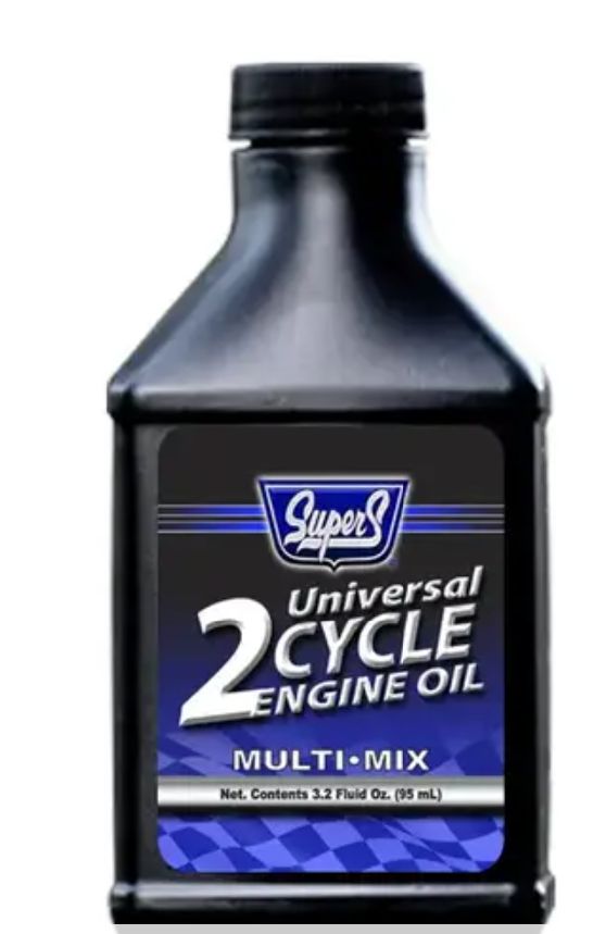 Super S Universal 2-Cycle Engine Oil - 3.2oz. - Retail $2.32