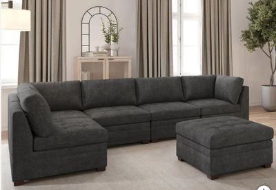 Thomasville Tisdale Modular Sectional 6-piece, Retail $1479.99