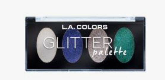 L.A. Colors Glitter Palette-Retail-$2.50