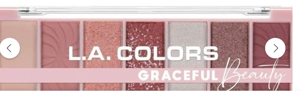 L.A. Colors Graceful Beauty Eye Shadow-Retail-$3.29