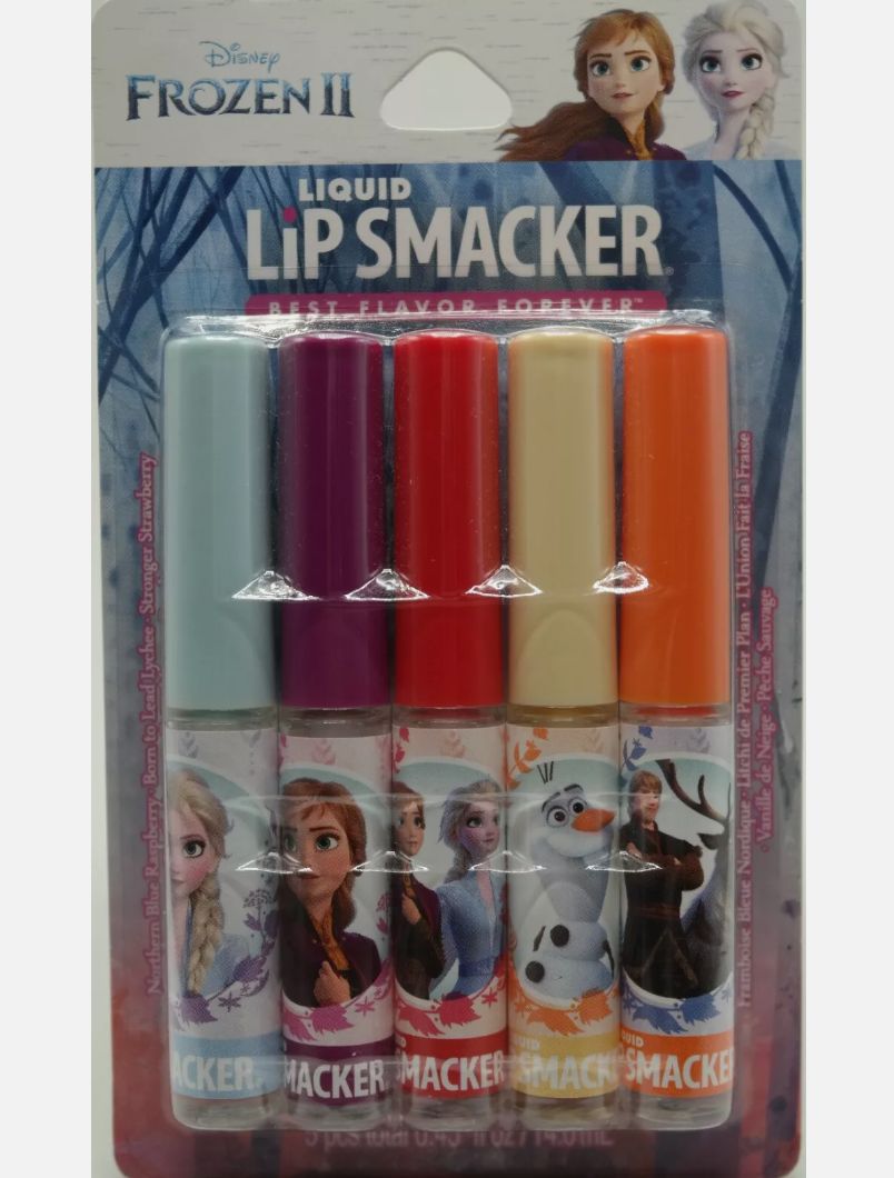 Disney Frozen Lip Smacker 5 pk.-Retail-$ 9.00