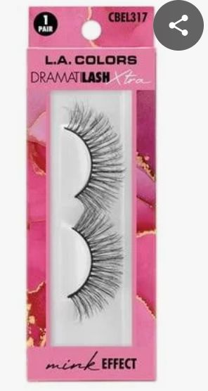L.A. Colors DramatiLASH Retail-$1.30