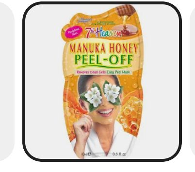 7th Heaven Manuka Honey Easy Peel Mask-Retail-$5.69