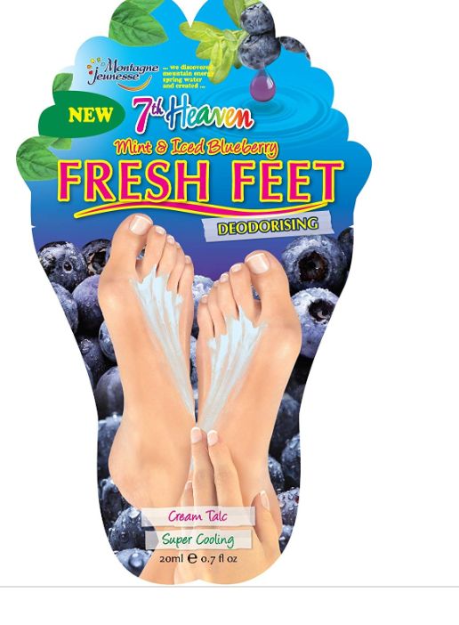 7Th Heaven Easy Peel Mask Fresh Feet=Retail=$5.69