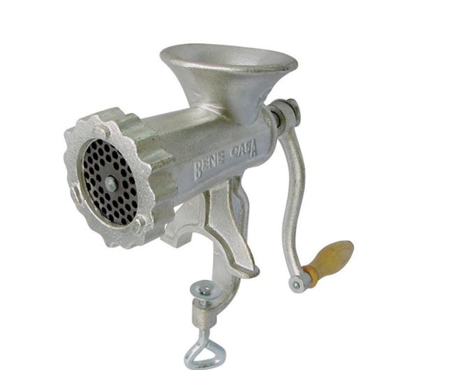 Bene Casa Gray Meat Grinder-Retail-$41.99