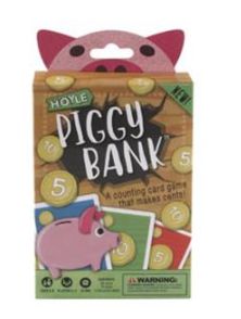 Bicycle Playing Cards Piggy Bank Clear - Retail $3.99