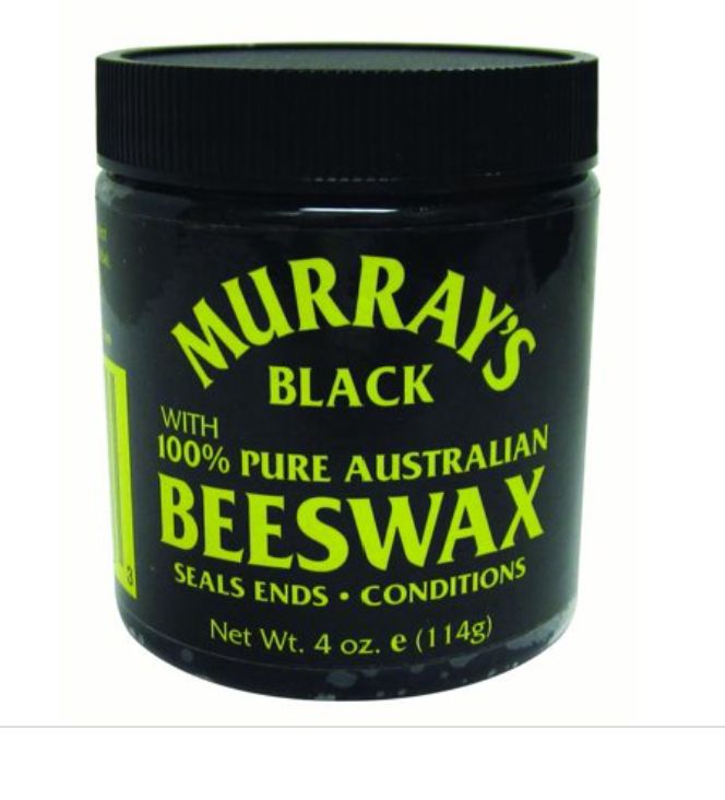 Murray S Black Beeswax 3.5 Oz-Retail-$ 5.50