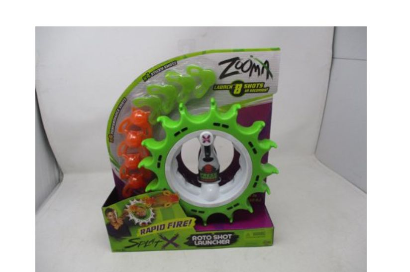 ZoomN Splat X Roto Shot Launcher-Retail-$ 29.99