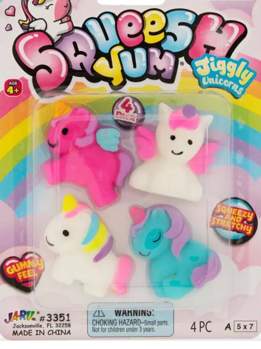 Squeesh Unicorns-Retail-$ 4.49