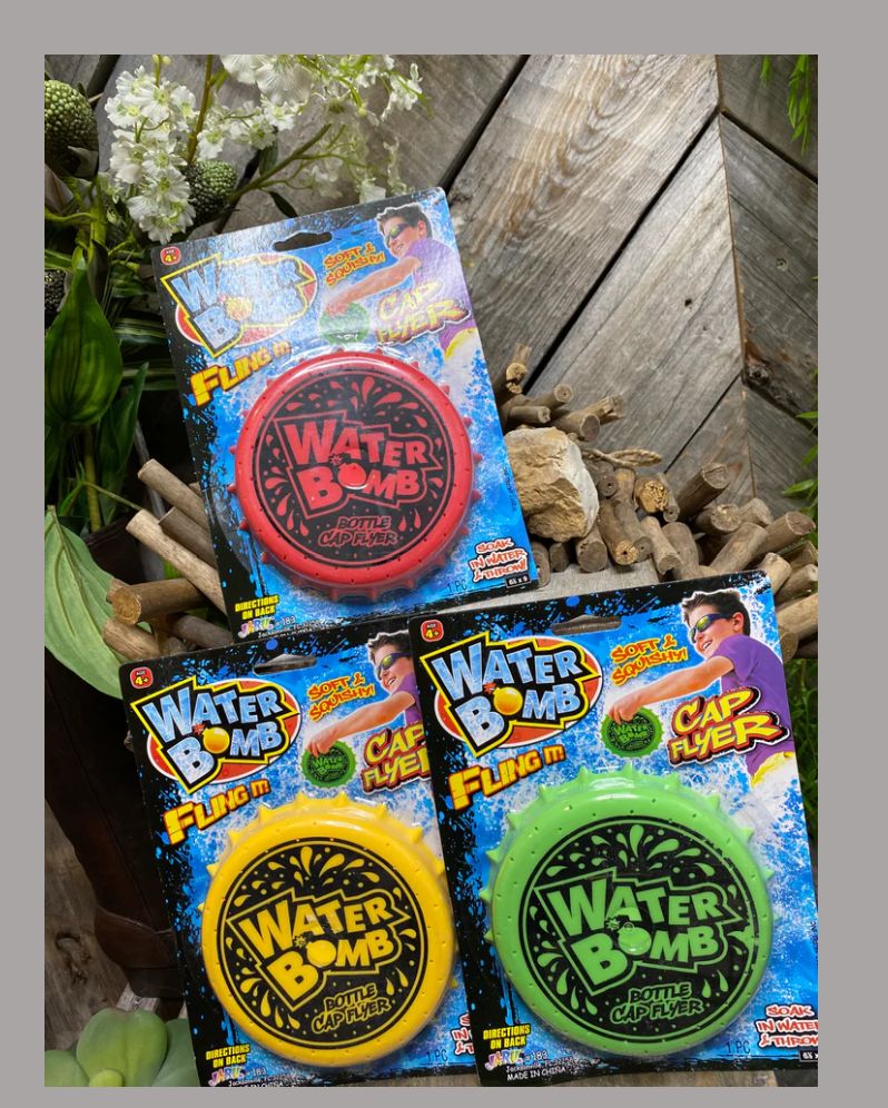 Water Bomb Cap Flyer-Retail-$3.00
