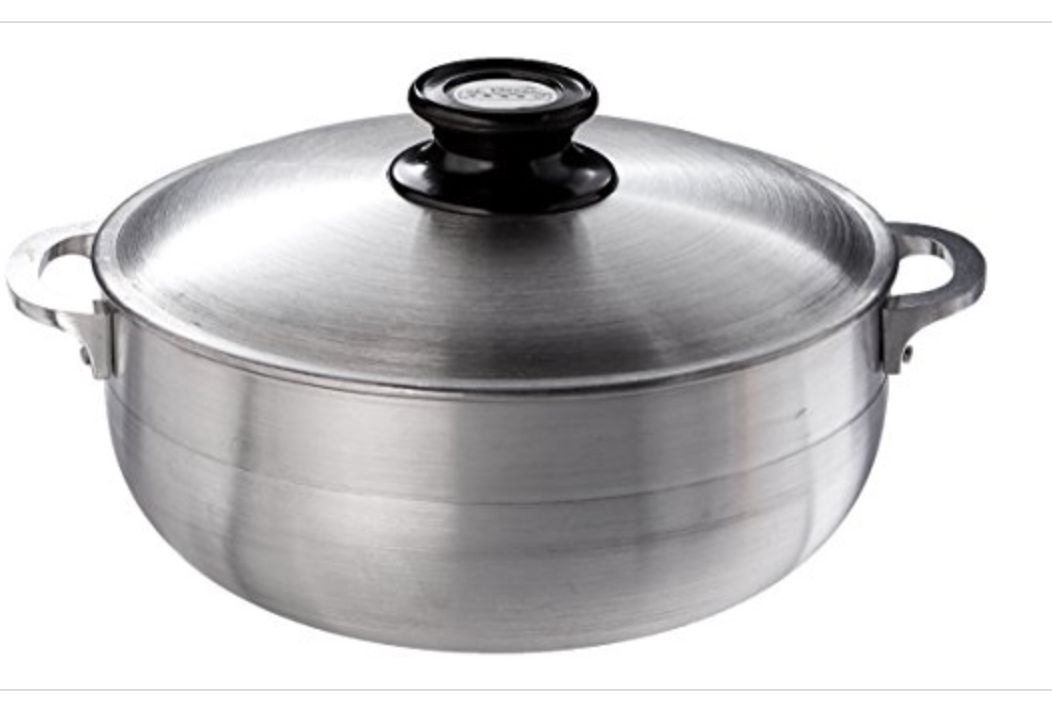 Caldero Alum with Lid 4.6-Quart-4.4L-Retail-$ 27.99