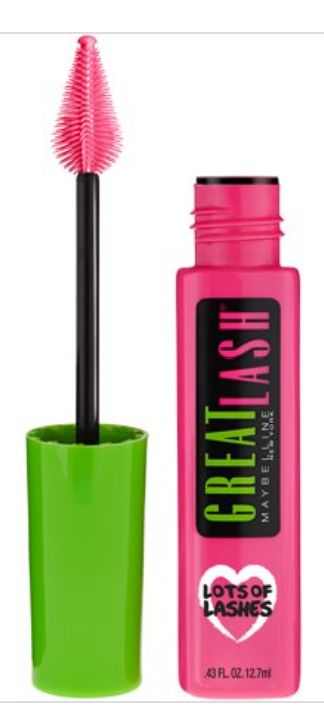 Maybelline Great Lash Lots of Lashes Washable Mascara 0.34 Fl. Oz. BLACK-Retail-$ 4.99