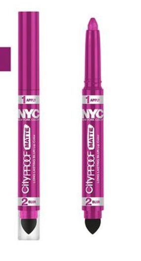 NYC City Proof Matte Blur Lip Color - Riverside Ruby-Retail-$ 6.99