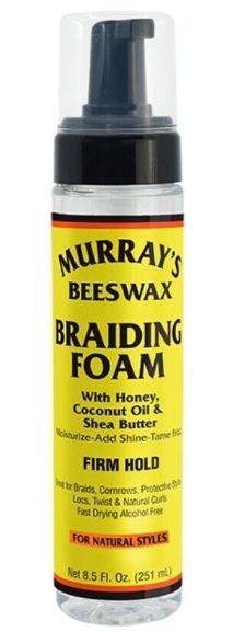 Murray&#39;s Beeswax Braiding Foam, 8.5 Oz - Retail $7.99