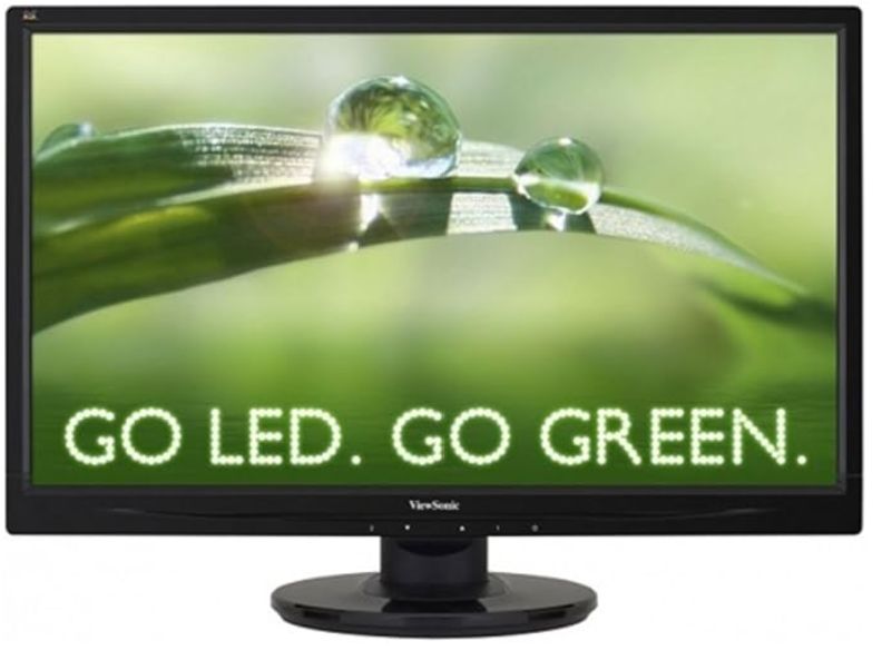 24 ViewSonic VS15453 DVI/VGA 1080p Widescreen Ultra-Slim LED LCD Monitor w/HDCP Support - Retail $59.99, type: TST160221631