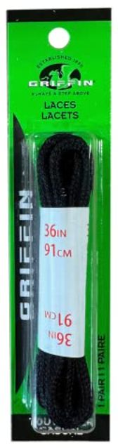 Casual Round Shoe Laces Griffin Footwear Products - Retail 6.99
