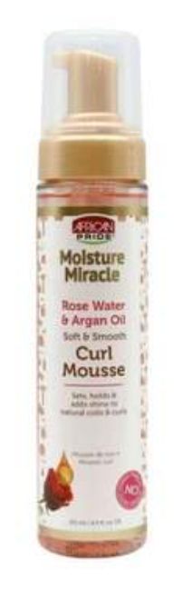 African Pride - Rose Water Argan Oil Curl Mousse - Retail $5.49, type: Rose Water