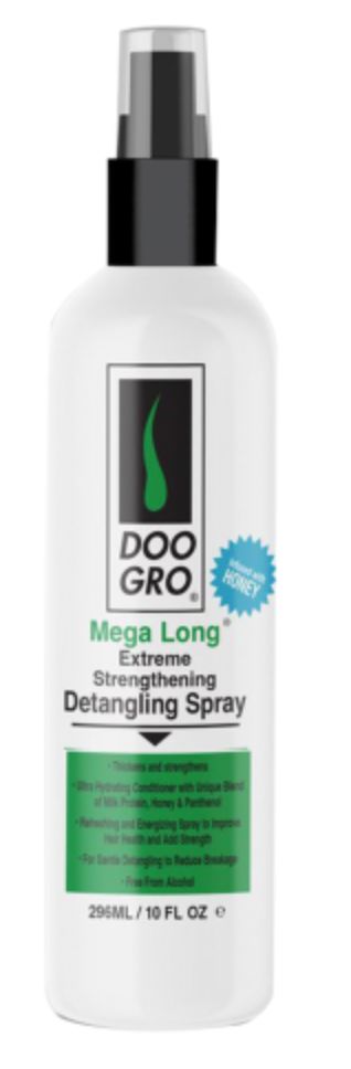 DOO GRO Mega Long Extreme Strengthening Detangling Spray 10oz/ 296ml - Retail $6.99