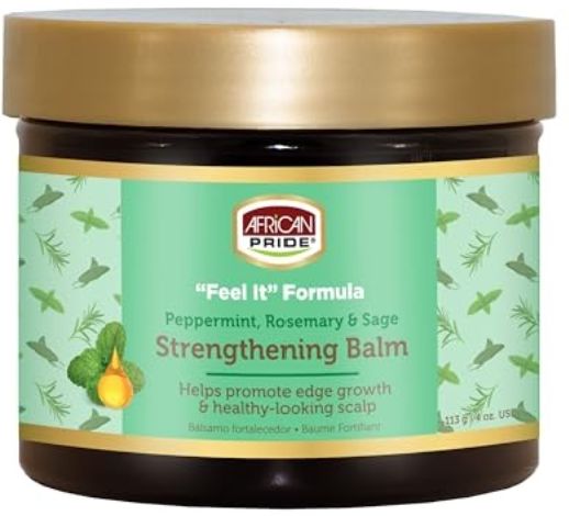 Feel It Formula- Strengthening Balm 4oz. All Hair Type Moisturizing - Retail $6.99