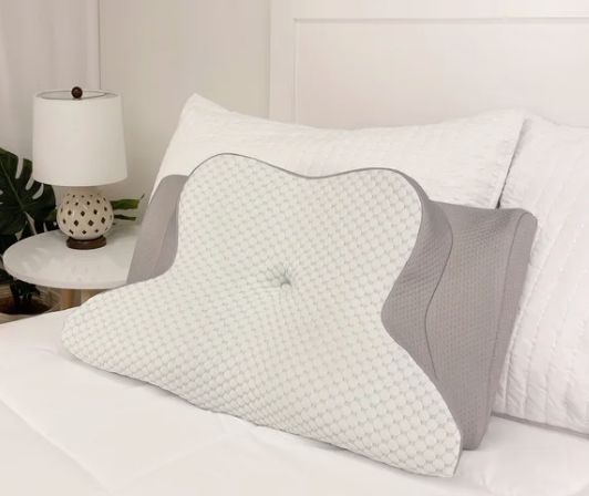Dream Plush Memory Foam Side Sleeper Pillow with Cooling Cover