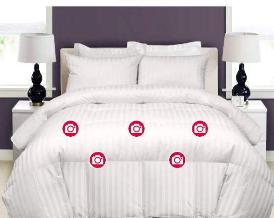 Hotel Grand White Goose Down Comforter