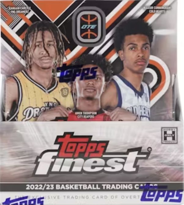 2022/23 Topps Finest Overtime Elite Basketball Hobby Box
