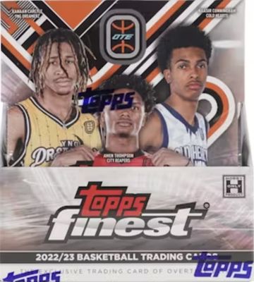 2022/23 Topps Finest Overtime Elite Basketball Hobby Box