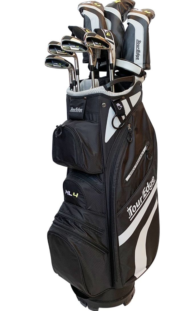 Tour Edge Golf LH HL4 To Go Complete Set W/Bag Graphite (Left Handed) - Retail $799.99
