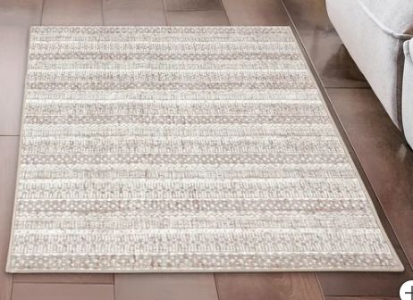 Wyatt &amp; Ash Washable Washable Indoor Area Rug, Oakley 3&#39; x 5&#39;-Retail-$ 49.99