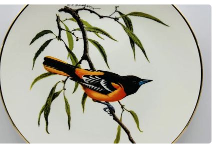 Avon Baltimore Oriels  Collectors Plate-Retail- $39.00