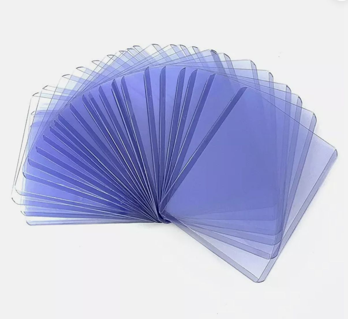 25 Pack 3&quot;x4&quot; Hard Plastic Card Sleeves Top Loaders Sport Card Protectors Hard Plastic