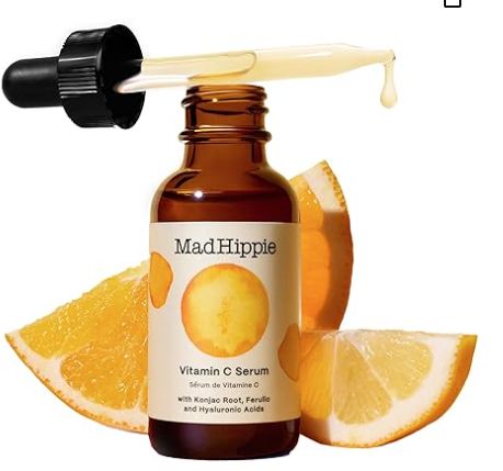 Mad Hippie Vitamin C Serum – Brightening Serum with Hyaluronic Acid, Ferulic Acid, Vitamin E-Retail-$27.00