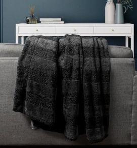 Life Comfort Decorative Premium Mixed Yarn Throw Blanket - 60x70 Inch