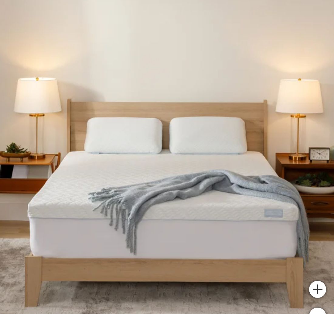 Serenity by Tempur-Pedic 3” Cooling Memory Foam Mattress Topper - Retail $189.99, Size: King