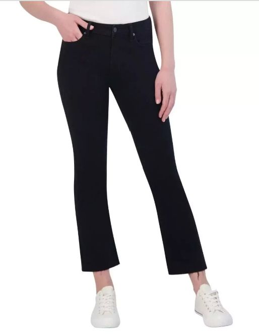 Vigoss Ladies&#39; Mid-Rise Bootcut Crop Jean(1801187)