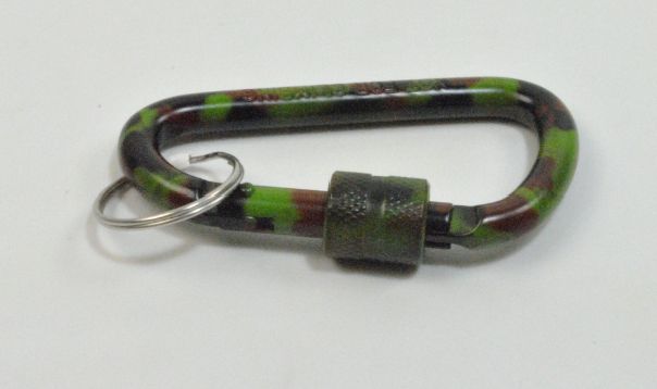 Aluminum Locking Carabiner (Assorted Colors)