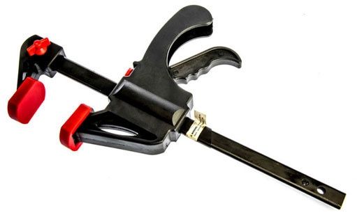 Heavy Duty Black &quot;F&quot; Clamps, Size: 6&quot;