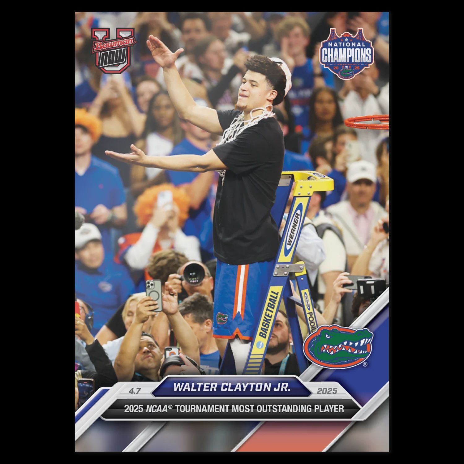 Walter Clayton Jr. - 2024-25 Bowman U NOW® Basketball - Card 109 - LOOK FOR AUTO-RELICS - PR: 7159