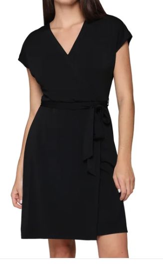 Nicole Miller Women&#39;s Faux Wrap Dress-Retail-$ 24.99
