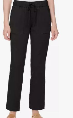 David Britton Buffalo Women&#39;s Black Pull on Pants-Retail-$ 27.99