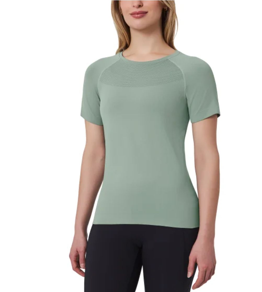 Mondetta Women&#39;s Short Sleeve Seamless Tee - Retail $11.99, Size: Medium